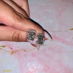 Kendra Scott | Platinum Drusy Stud Earrings